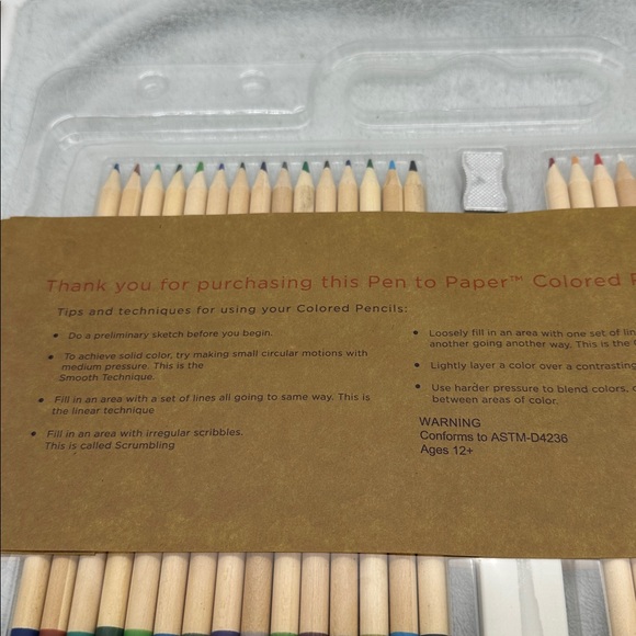 PEN TO PAPER WRITING SUPPLIES-Colored Pencil Set 30 Premium Colors - Picture 4 of 6